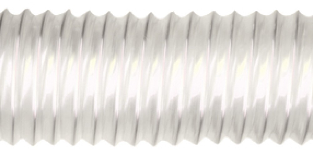KPU-Z: Transparente com Espiral em Aço Zincado