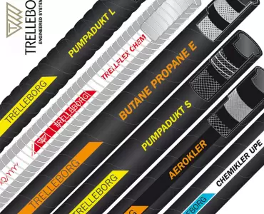 Diferenciais das mangueiras Trelleborg