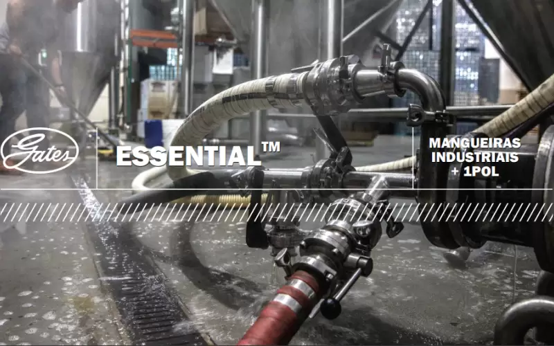 Saiba mais sobre as Mangueiras Gates Essentials: ideais para aplicações severas da indústria